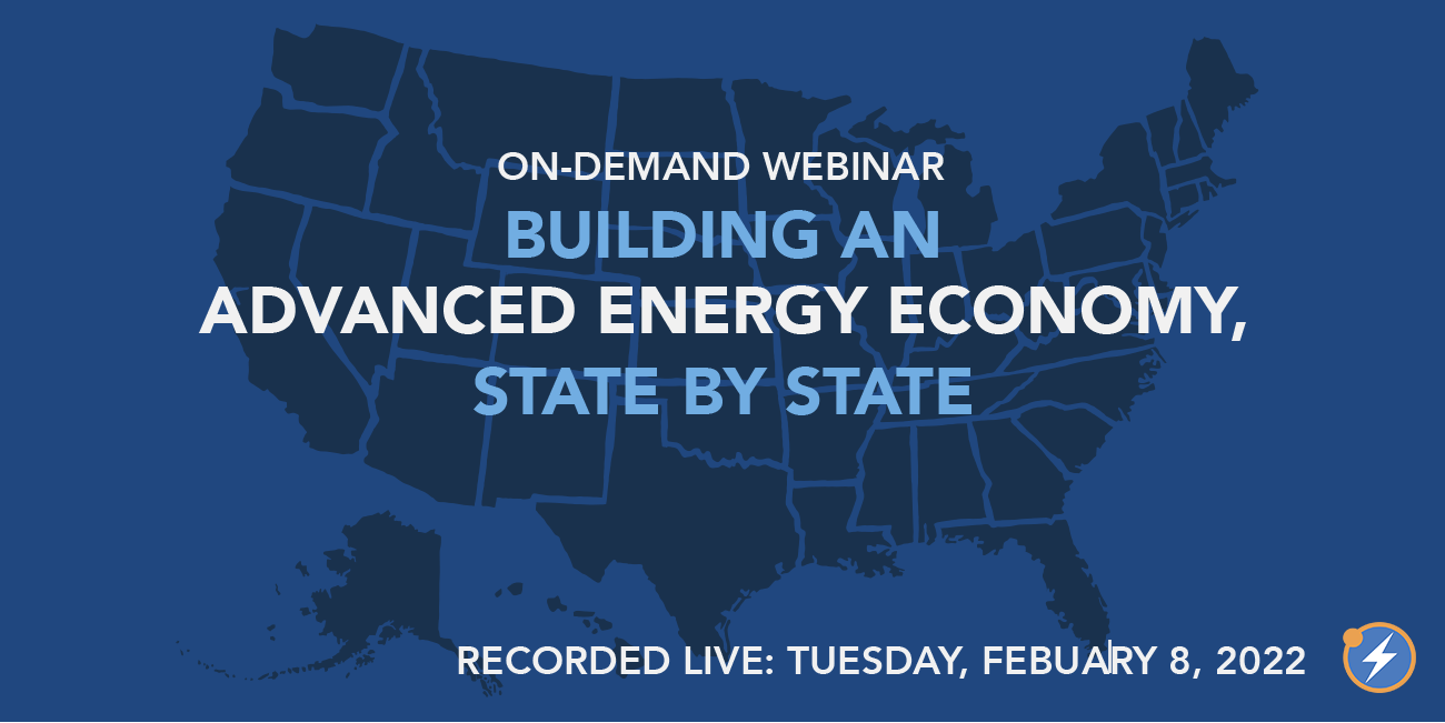 Building an Advanced Energy Economy, State by State